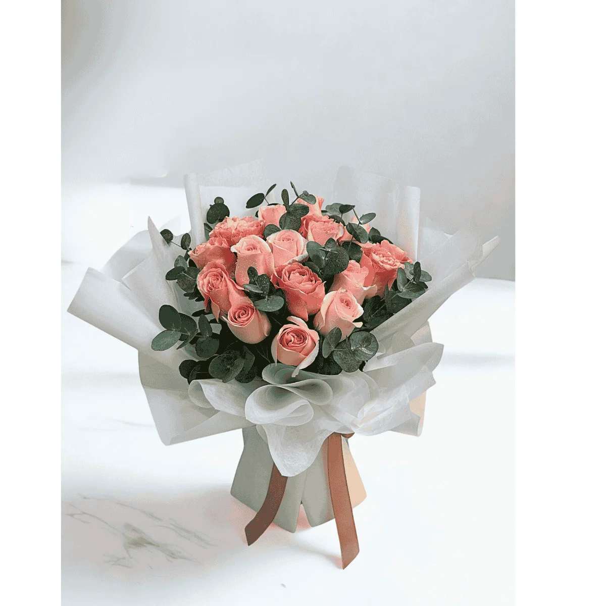 24 pink roses love!